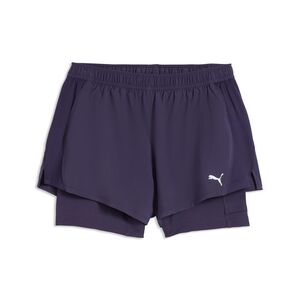 Puma W RUN VELOCITY 2IN1 3 SHORT - Deep Plum