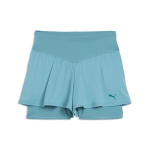 Puma W PUMA SHAPE 2:1 Flowy Short - 3 - Baltic Sea Blue