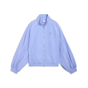 Puma T7 Balloon Sleeve Piping Relaxed Woven Track Jacket - Intense Lavender