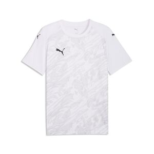 Puma teamFINAL Graphic Jersey - PUMA White-PUMA Black-Feather Gray