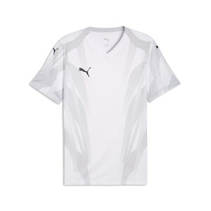 Puma teamFINAL Graphic Jersey - PUMA White-PUMA Black-Flat Light Gray