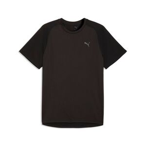 Puma M PWRTRAIN FABRIC MIX TEE - PUMA Black