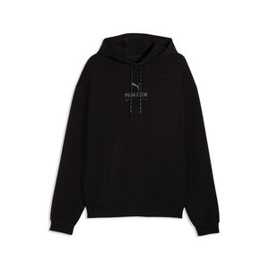 Puma M CLOUDSPUN BRANDED HOODIE - PUMA Black