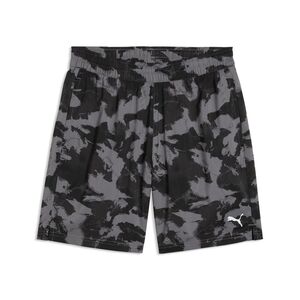 Puma M TAD ESSENTIALS  AOP 7 WOVEN SHORT - PUMA Black