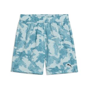 Puma M TAD ESSENTIALS  AOP 7 WOVEN SHORT - Baltic Sea Blue