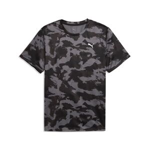 Puma M TAD ESSENTIALS AOP TEE - PUMA Black