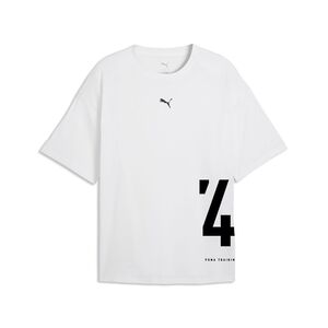 Puma M GRAPHIC OVERSIZED TEE - PUMA White