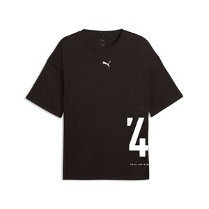 Puma M GRAPHIC OVERSIZED TEE - PUMA Black