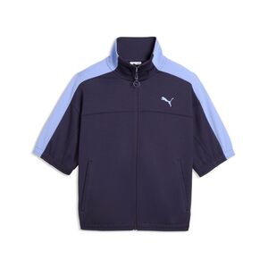 Puma T7 Short Sleeve Jacket Full Zip - Deep Plum