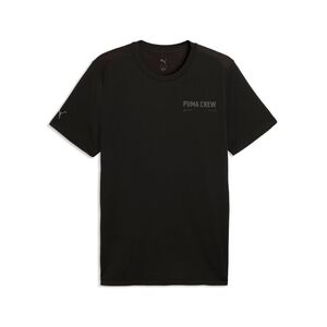 Puma M CLOUDSPUN BRANDED TEE - PUMA Black