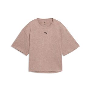 Puma W CLOUDSPUN RELAXED TEE - Sandstone Heather