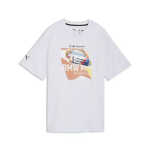 Puma BMW MMS Wmn Sportswear Graphic Tee - Silver Mist