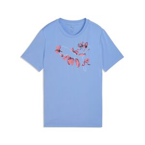 Puma TAD ESS Logo Graphic Tee G - Intense Lavender