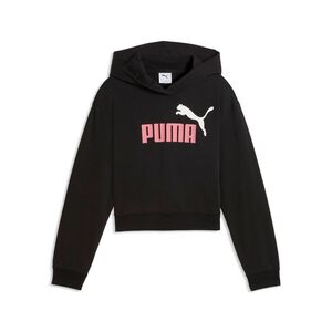 Puma ESS 2 COLOR No. 1 Logo Short Length Hoodie TR G - PUMA Black-Wild Pink