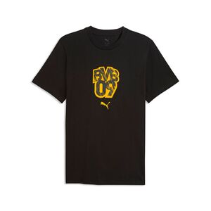 Puma BVB FtblCulture Tee - PUMA Black-Faster Yellow