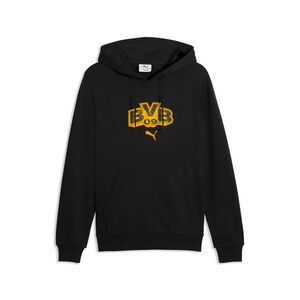 Puma BVB FtblCulture Hoodie - PUMA Black-Faster Yellow