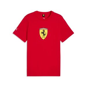 Puma Ferrari Colored Shield Tee - Rosso Corsa