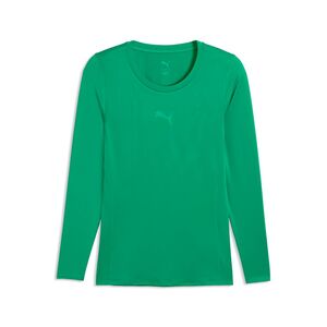 Puma teamLIGA26 Baselayer Tee LS - Sport Green