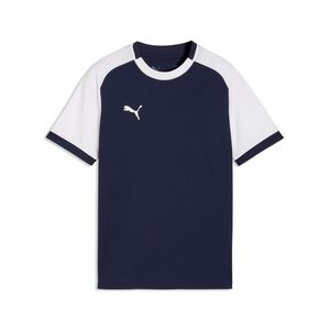 Puma teamLIGA26 Matchday Jersey Jr - PUMA Navy-PUMA White-PUMA White