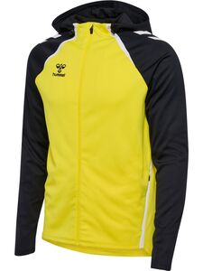 Hummel hmlLEAD 2.0 ZIP HOODIE - BLAZING YELLOW/BLACK
