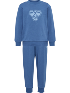 Hummel Hmlmini Jersey Crewsuit Bee - DUTCH BLUE