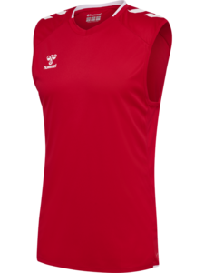 Hummel hmlCORE 2.0 JERSEY S/L - TRUE RED/WHITE