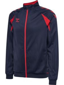 Hummel hmlCORE 2.0 TRACK ZIP JACKET - MARINE/TRUE RED