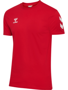 Hummel hmlGO 2.0 CHEVRON T-SHIRT S/S - TRUE RED