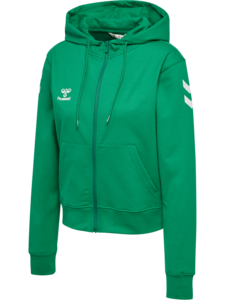 Hummel hmlGO 2.0 CHEVRON ZIP HOODIE WOMAN - JELLY BEAN