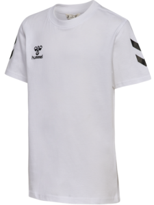 Hummel hmlGO 2.0 CHEVRON T-SHIRT S/S KIDS - WHITE