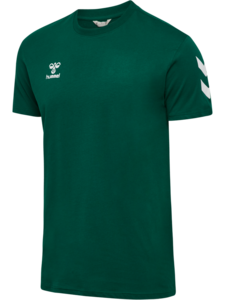 Hummel hmlGO 2.0 CHEVRON T-SHIRT S/S - EVERGREEN
