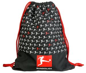 Derby Star Bundesliga Sportbeutel v25 - schwarz rot weiss