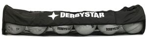 Derby Star Fu�ballschlauch 6 B�lle v26 - schwarz