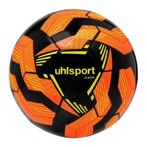 Uhlsport Player - schwarz/fluo rot/fluo gel