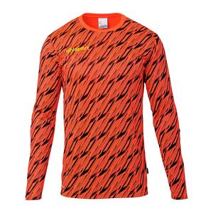 Uhlsport Progressive Torwart Shirt - fluo rot/schwarz/fluo gel