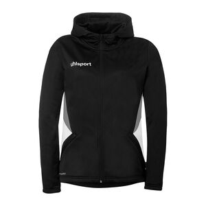 Uhlsport Equipe 29 Multi Hood Jacke Damen - schwarz/wei�/steingrau