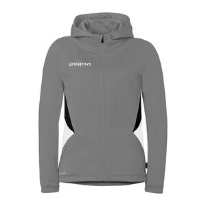 Uhlsport Equipe 29 Multi Hood Jacke Damen - steingrau/wei�/schwarz