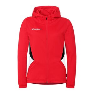 Uhlsport Equipe 29 Multi Hood Jacke Damen - rot/wei�/schwarz