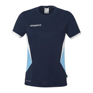 Uhlsport Equipe 29 Shirt Kurzarm Damen - marine/skyblau/wei�