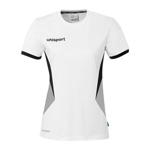 Uhlsport Equipe 29 Shirt Kurzarm Damen - wei�/steingrau/schwarz