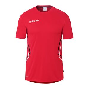 Uhlsport Equipe 29 Poly Shirt Kurzarm - rot/wei�/schwarz