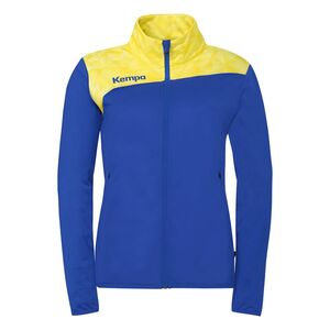Kempa Athletics 29 Poly Jacke Damen - royal/limonengelb