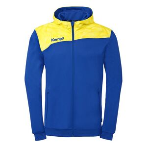 Kempa Athletics 29 Kapuzenjacke - royal/limonengelb