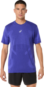 Asics Road Seamless Ss Top - cobalt burst/eggplant