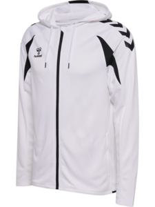 Hummel Hmlcore 2.0 Zip Hoodie - white/black