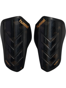 Hummel Hmlshin Guards Hyper Fit - transparent/black/gold