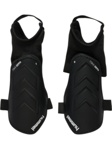 Hummel Hmlshin Guards Hard Shell - black/black/white