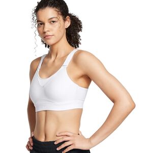 Under Armour  UA INFINITY HIGH 2.0 BRA - WHITE