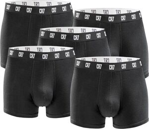 CR7 - 5er Pack Boxershorts Trunk Herren - by Cristiano Ronaldo - Black