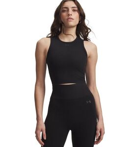 Under Armour Seamless Cotton Hand Tank - ultimate black